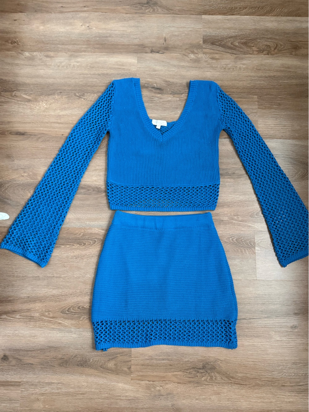 Rebellion Blue Knit Set